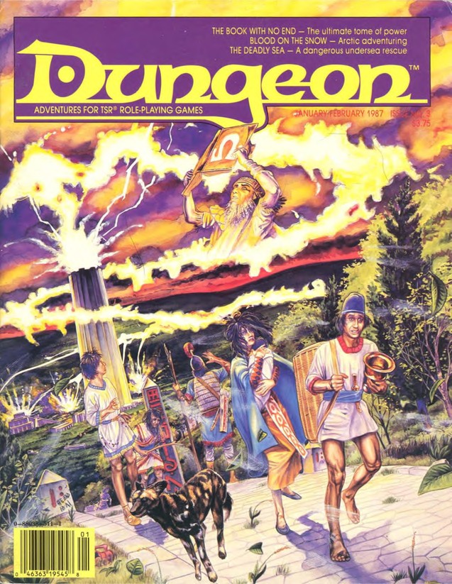 Dungeon Magazine #3 cover