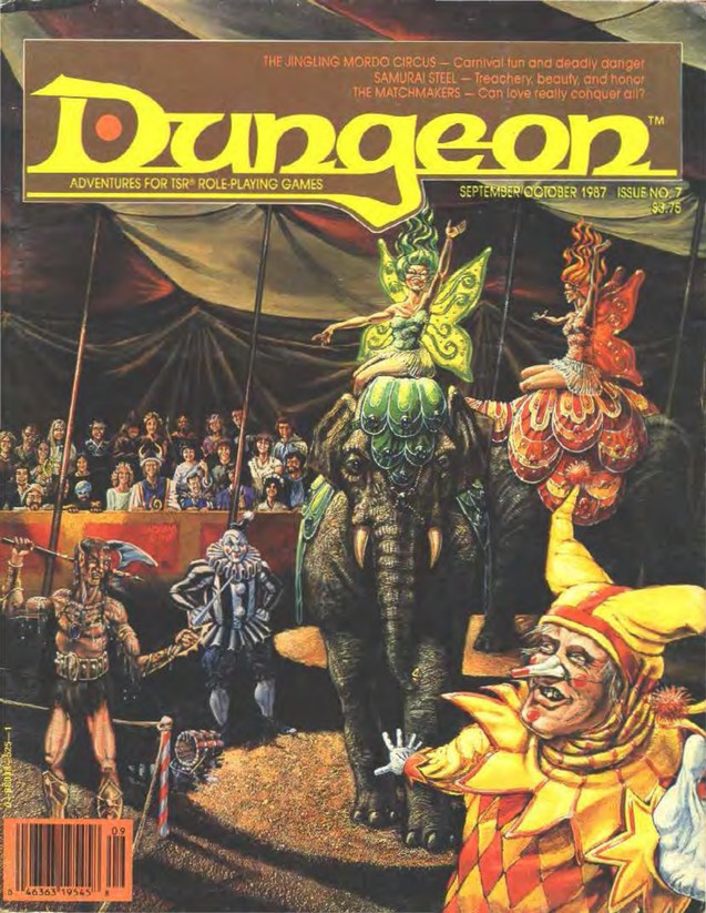Dungeon Magazine #7 cover