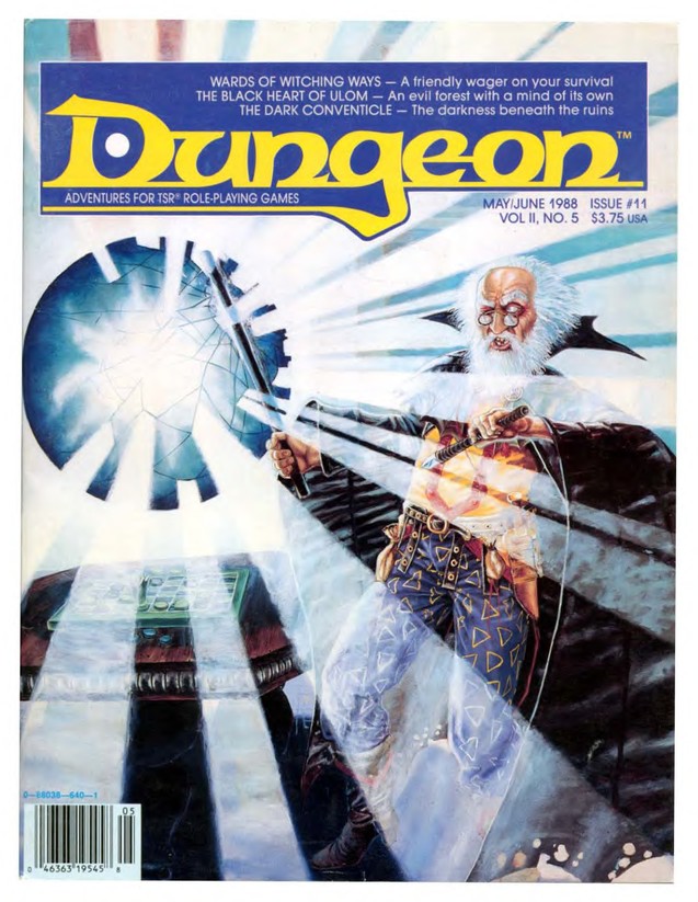 Dungeon Magazine #11 cover