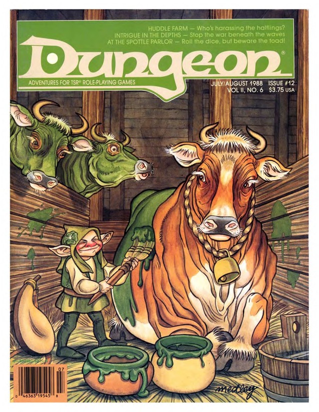 Dungeon Magazine #12 cover