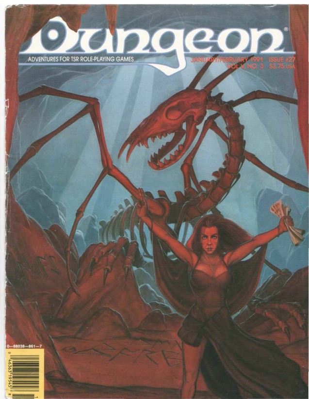 Dungeon Magazine #27 cover