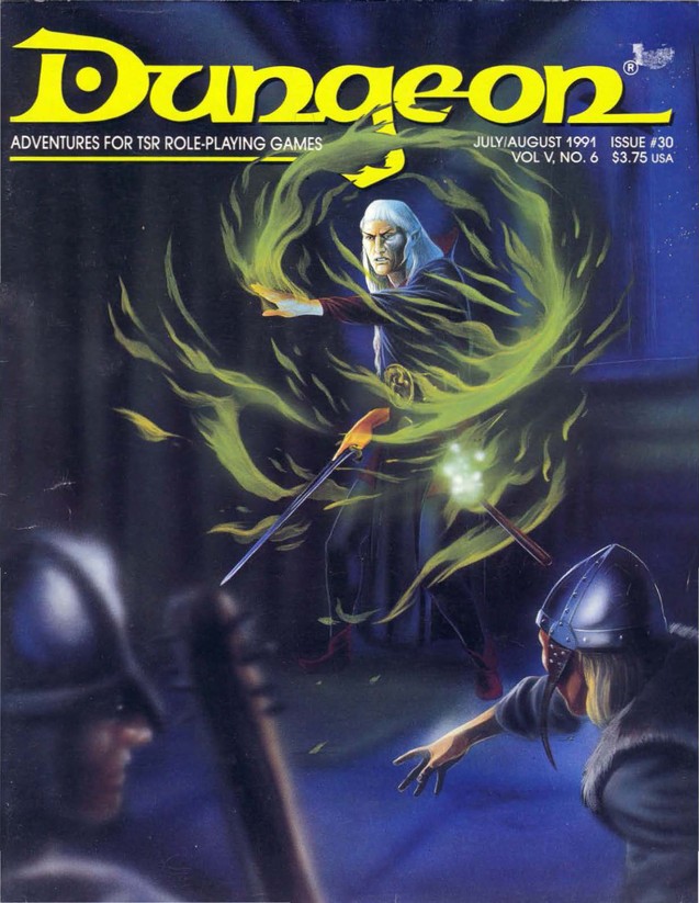 Dungeon Magazine #30 cover