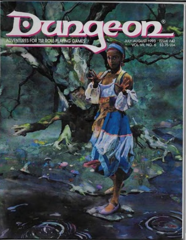 Dungeon Magazine #42 cover