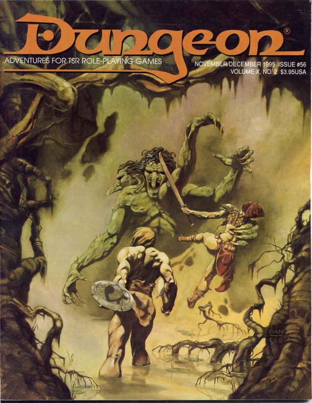 Dungeon Magazine #56 cover