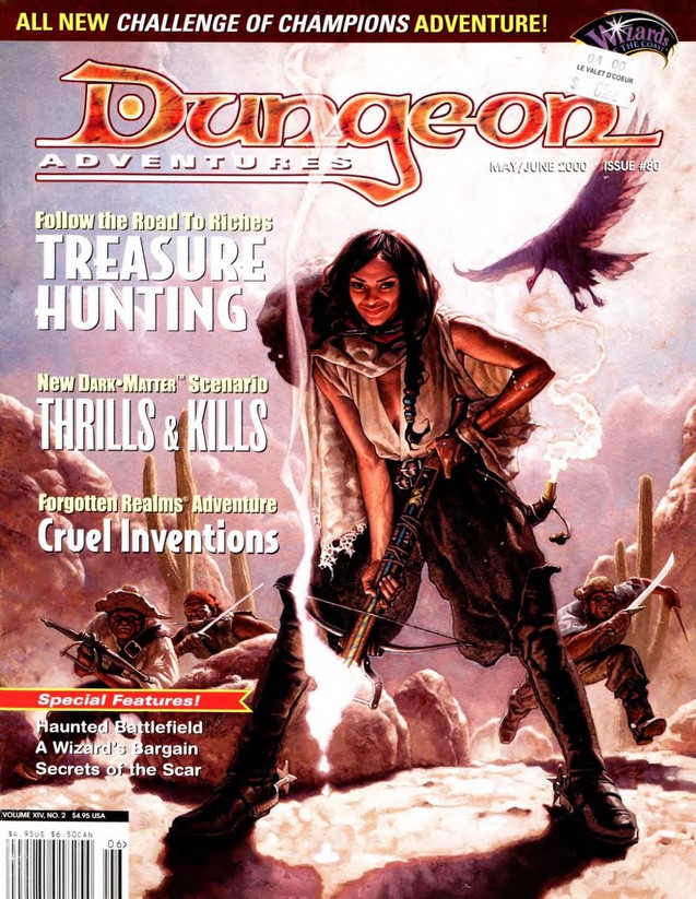 Dungeon Magazine #80 cover