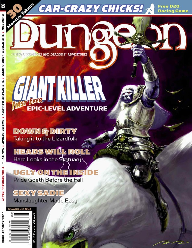 Dungeon Magazine #93 cover