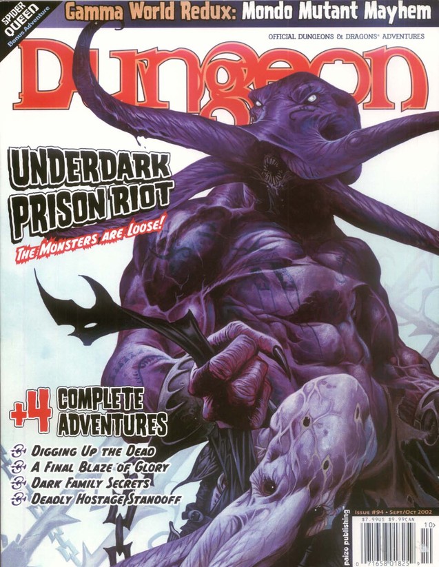 Dungeon Magazine #94 cover