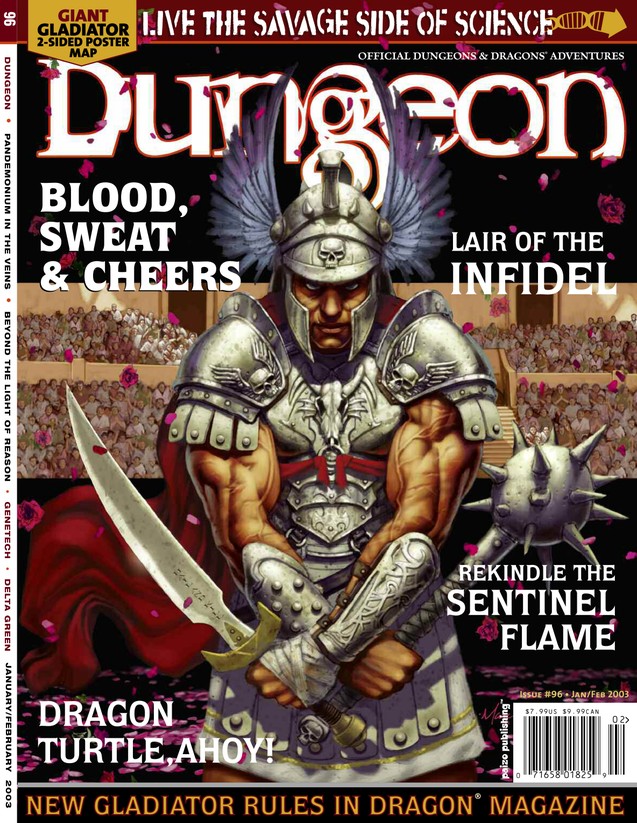 Dungeon Magazine #96 cover