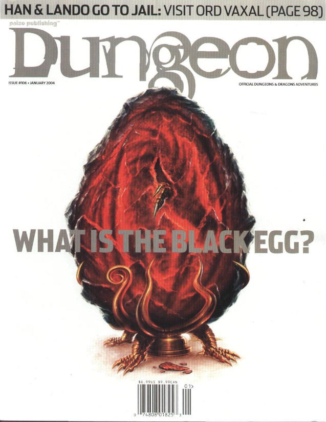 Dungeon Magazine #106 cover