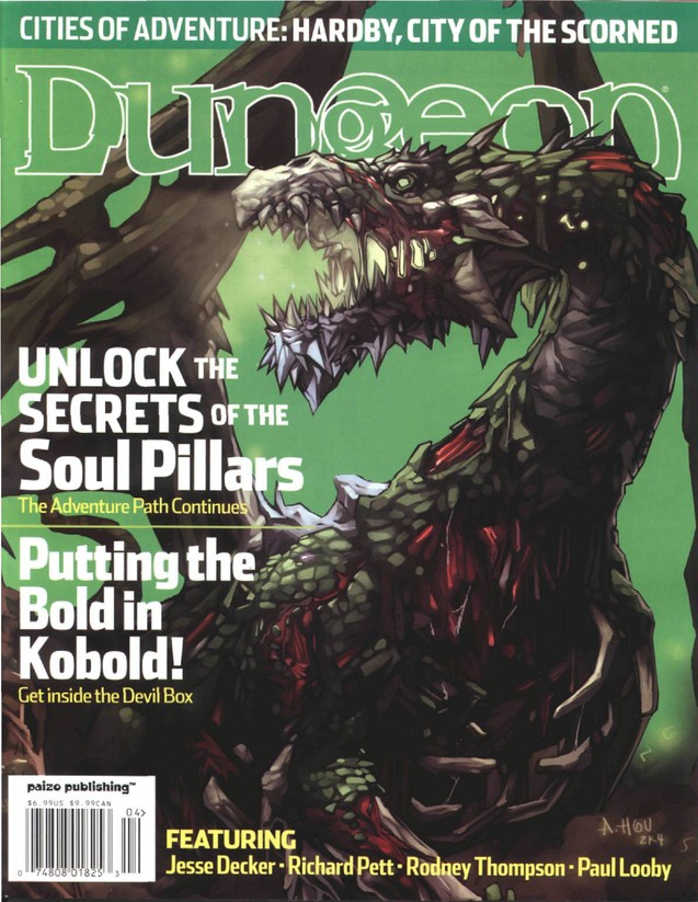 Dungeon Magazine #109 cover