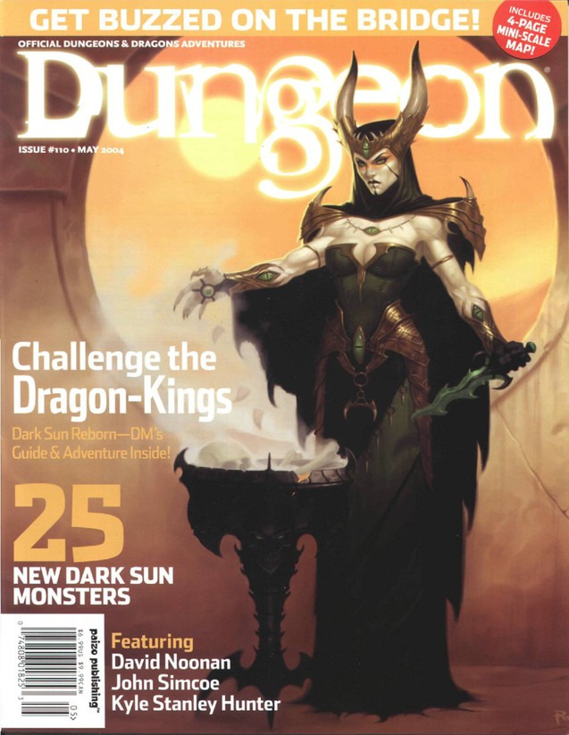 Dungeon Magazine #110 cover