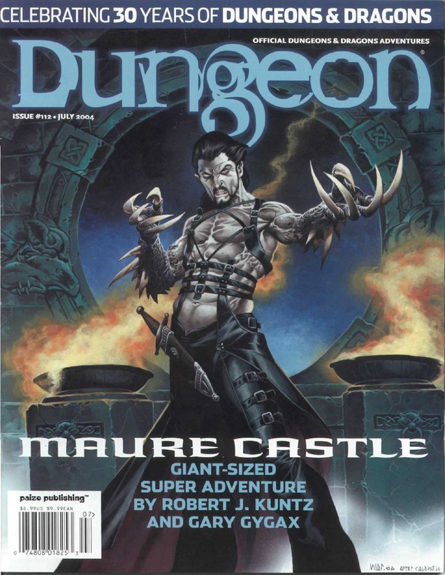 Dungeon Magazine #112 cover