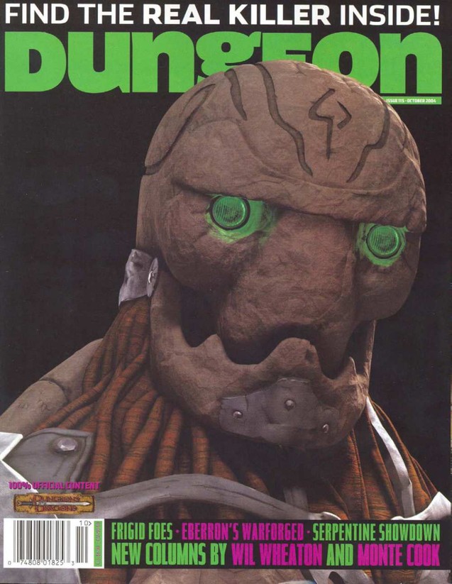 Dungeon Magazine #115 cover