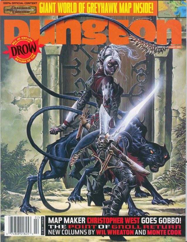 Dungeon Magazine #119 cover
