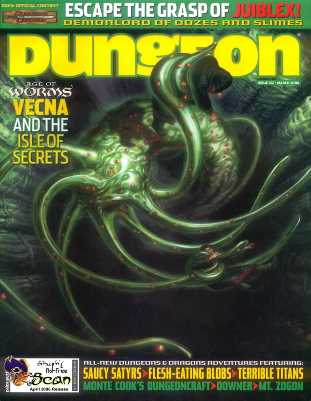 Dungeon Magazine #132 cover
