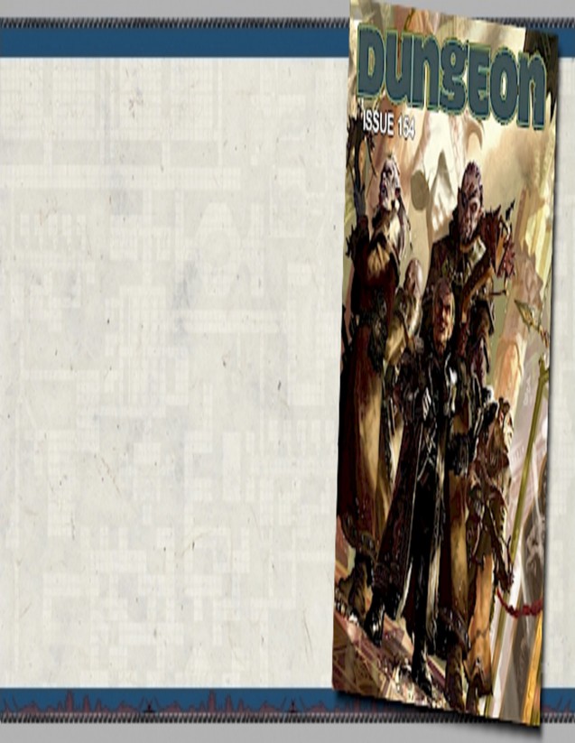 Dungeon Magazine #154 cover
