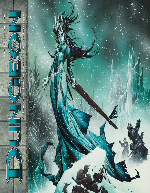 Dungeon Magazine #162 cover