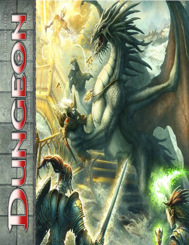 Dungeon Magazine #173 cover