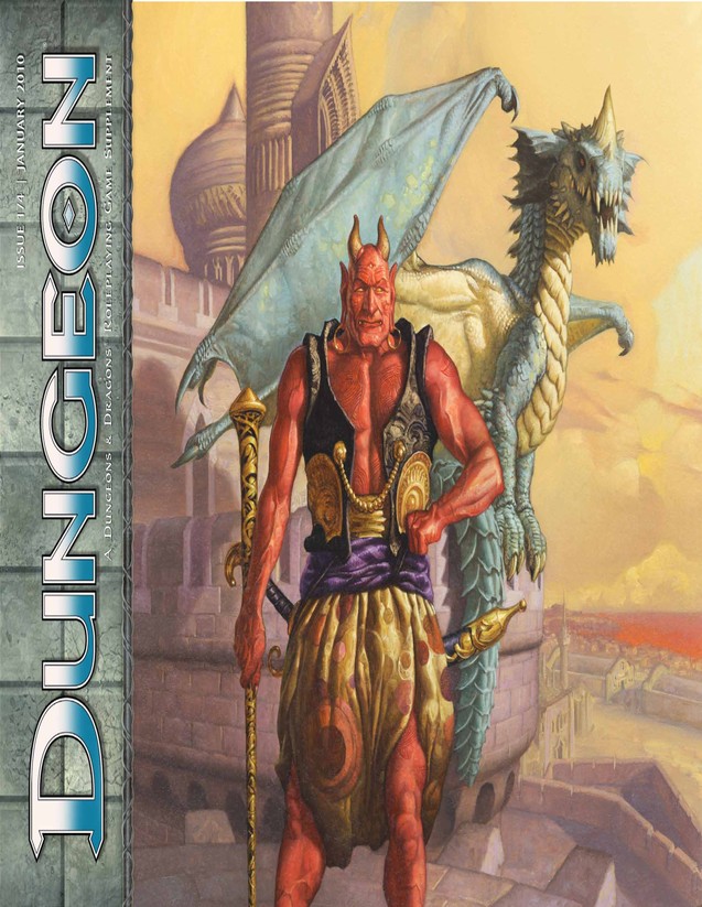 Dungeon Magazine #174 cover