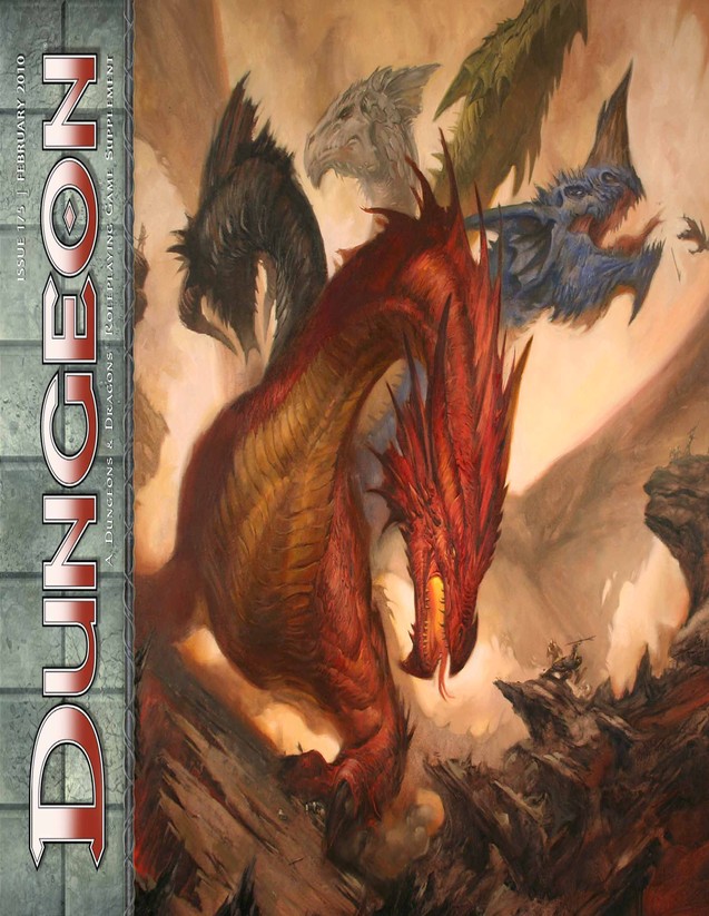 Dungeon Magazine #175 cover