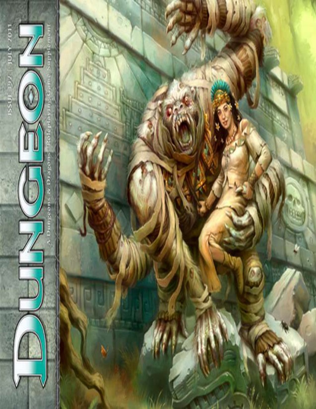 Dungeon Magazine #192 cover