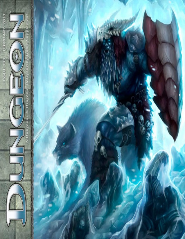 Dungeon Magazine #199 cover