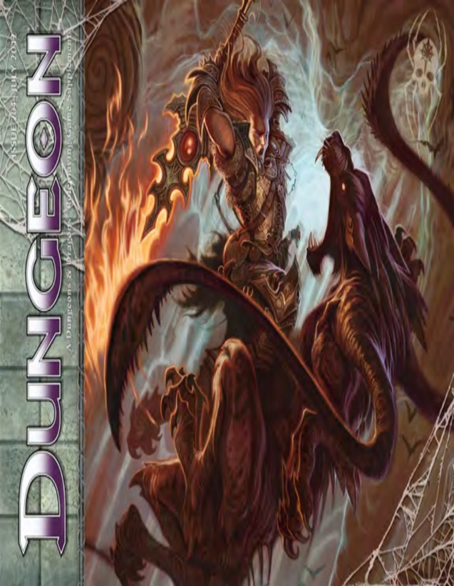 Dungeon Magazine #204 cover